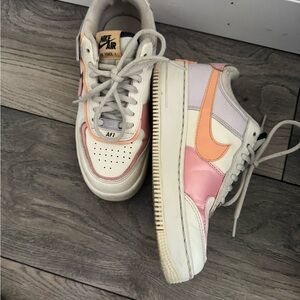 Nike Air Force 1 in Pink and Cream